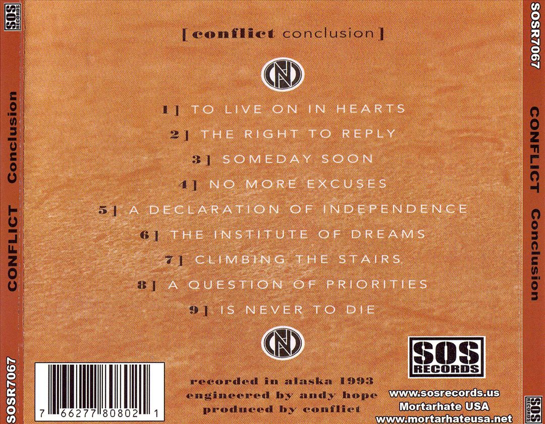 Conclusion [SOS] cover art