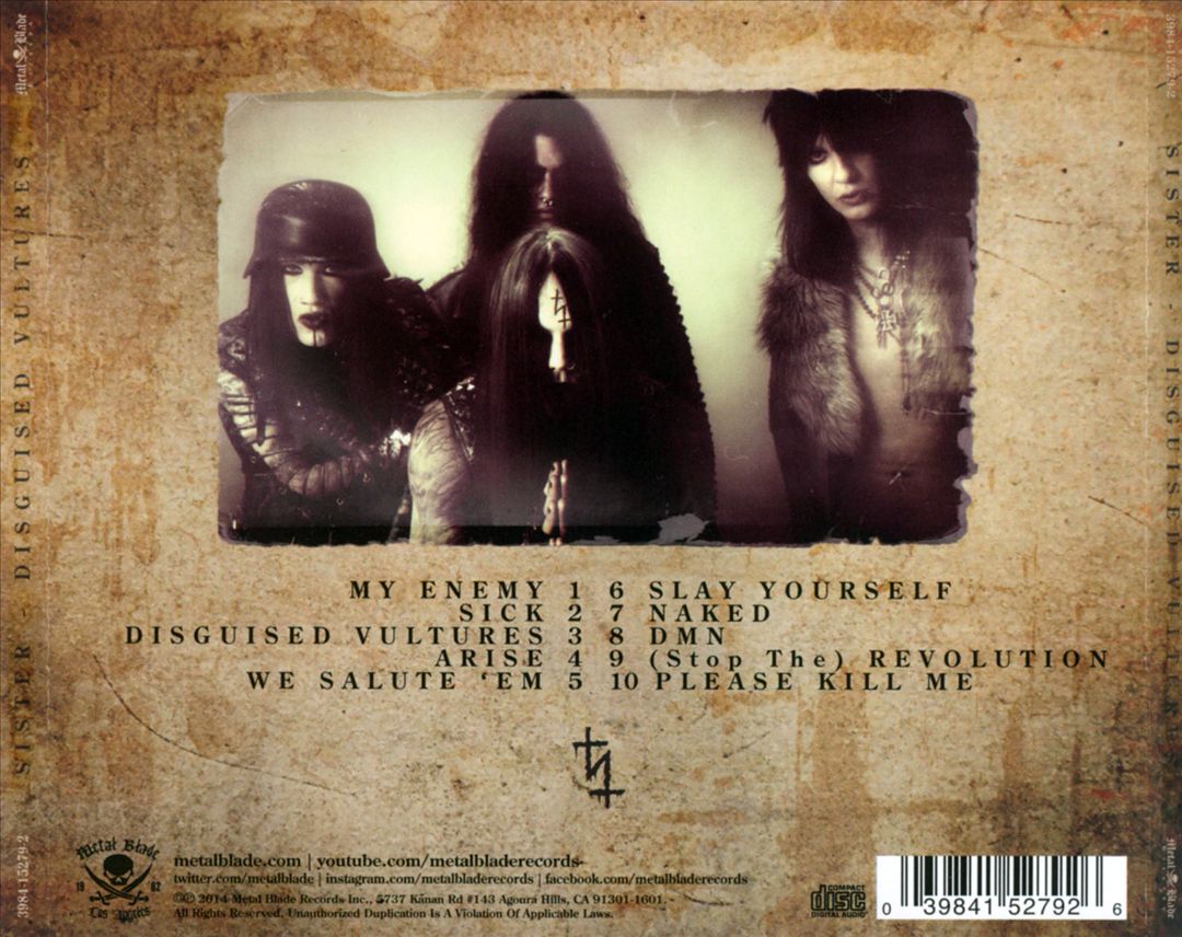 Disguised Vultures cover art