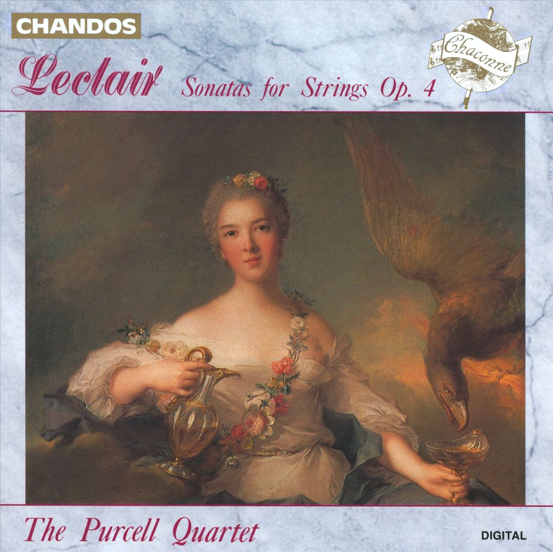 Jean-Marie Leclair: Sonatas for Strings, Op. 4 cover art