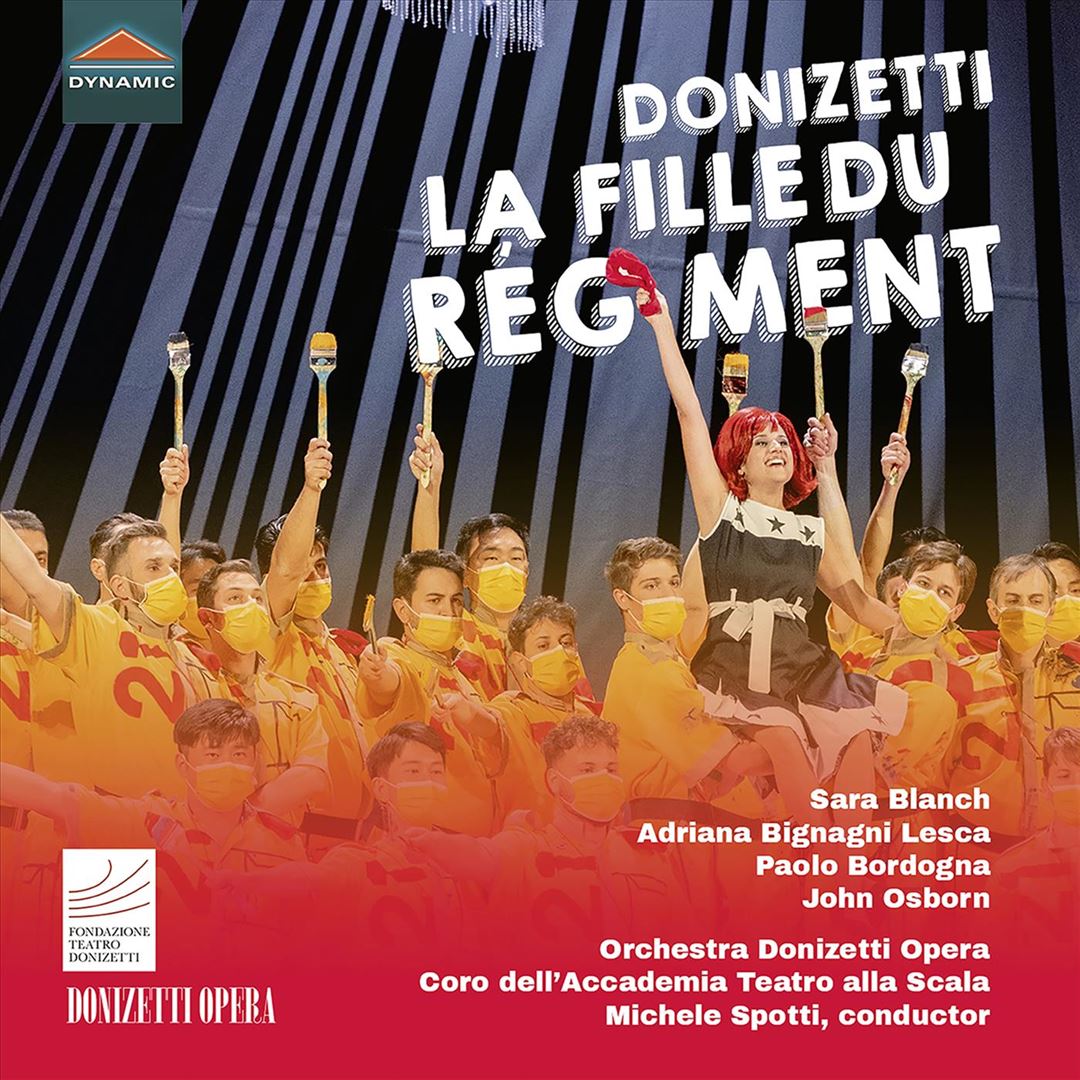 Donizetti: La Fille du Régiment cover art