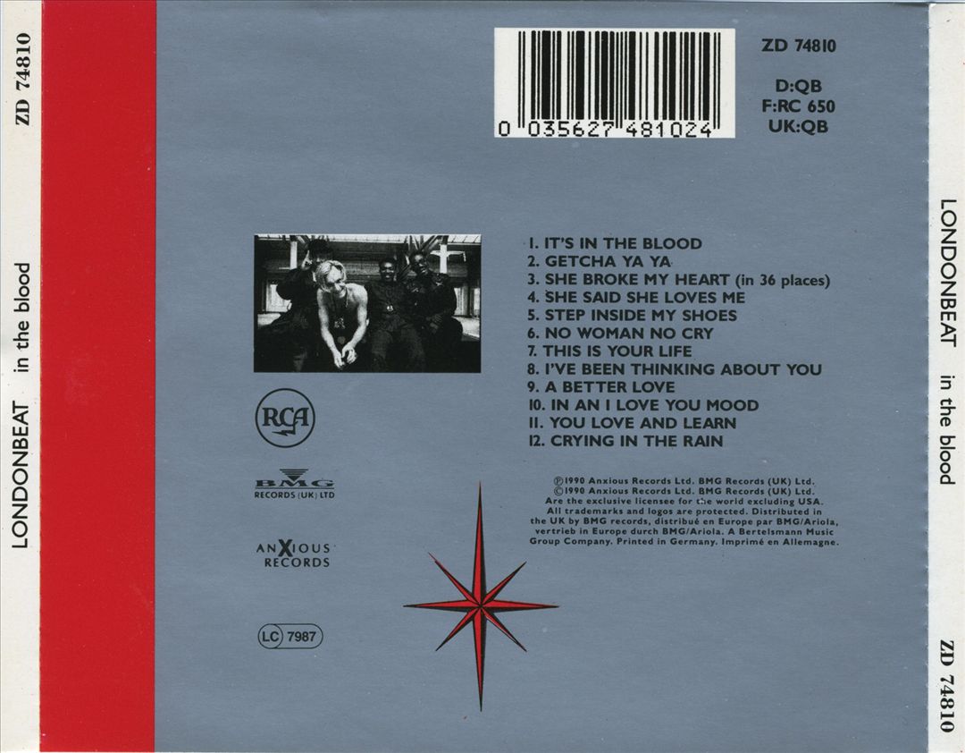 In the Blood [Germany] cover art