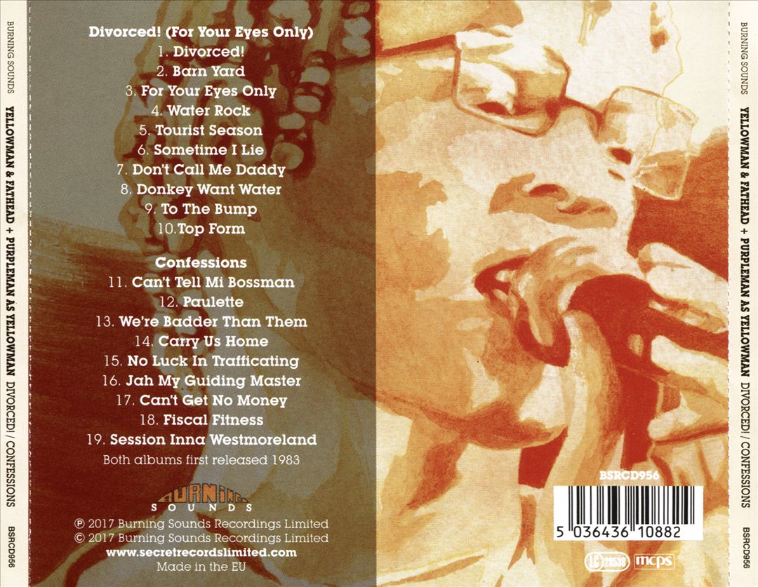 Divorced (For Your Eyes Only)/Confessions cover art