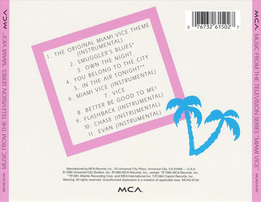 Miami Vice [Original TV Soundtrack] cover art