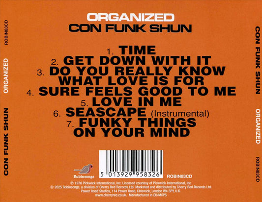 Organized Con Funk Shun [Bonus Tracks] cover art