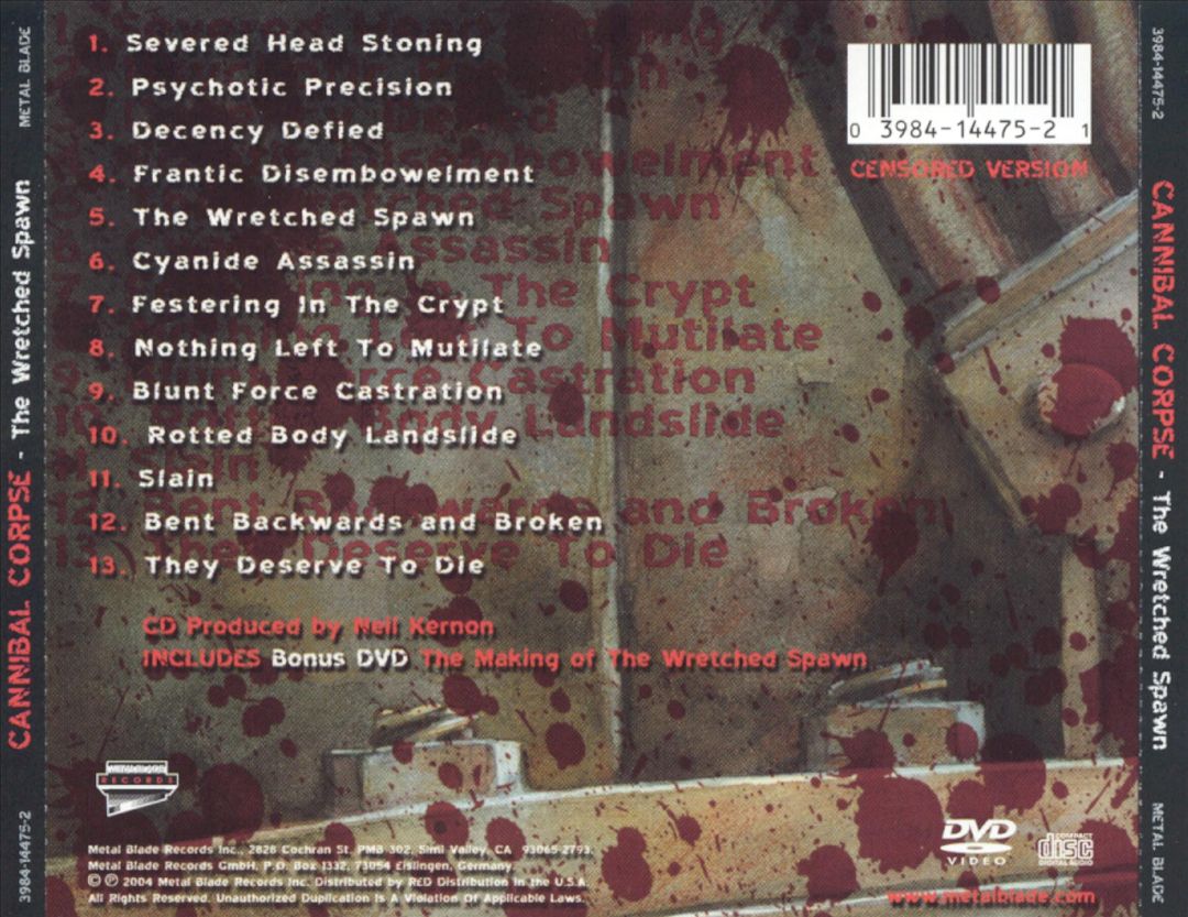 The Wretched Spawn [Clean] cover art