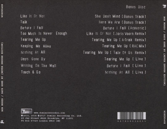 Days Gone By cover art