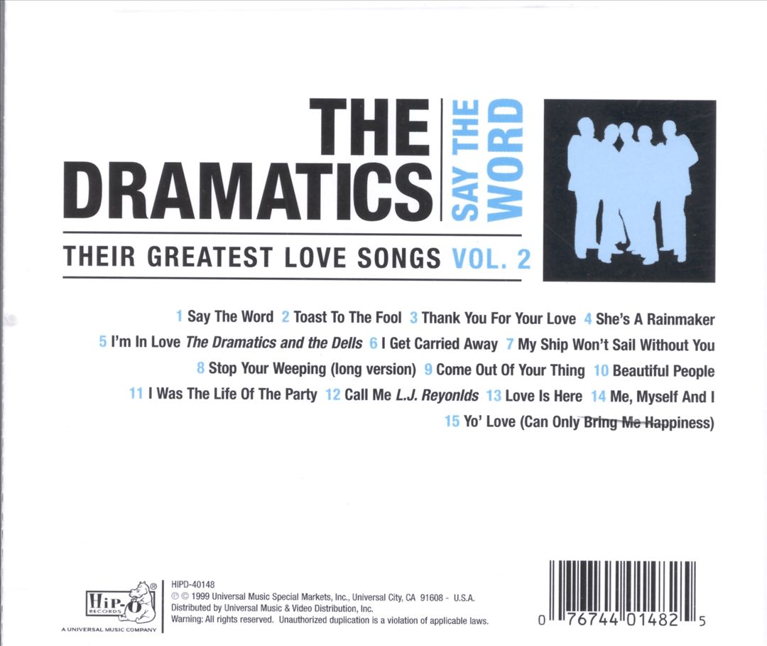 Say the Word: Their Greatest Love Songs, Vol. 2 cover art