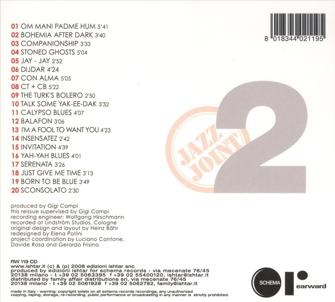 Companionship: Jazz Joint, Vol. 2 cover art