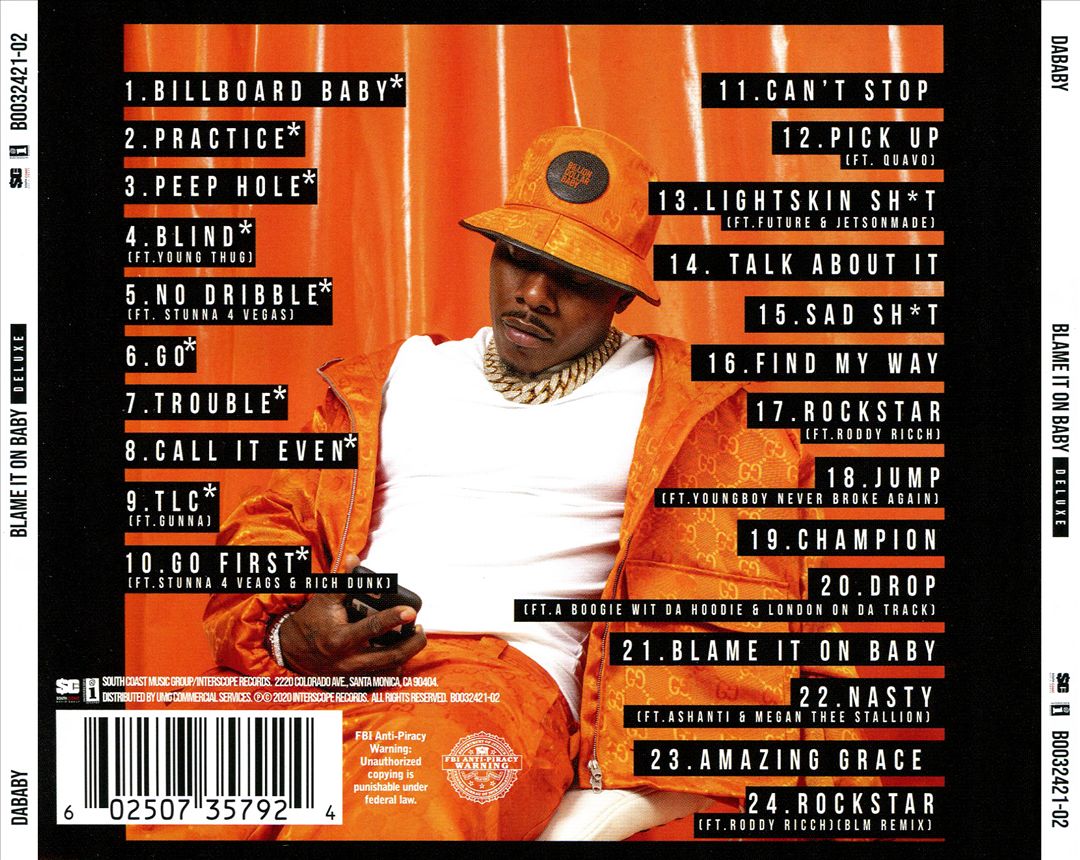 Blame It on Baby [Deluxe] cover art