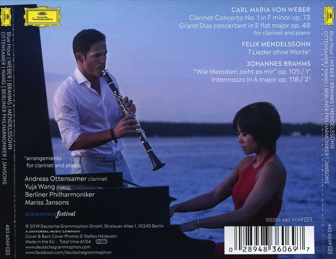 Blue Hour: Weber, Brahms, Mendelssohn cover art