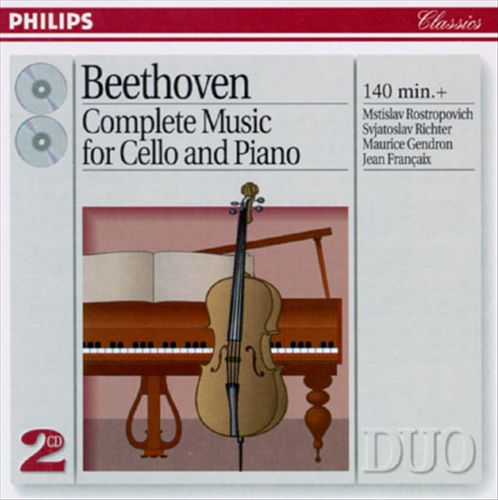 Beethoven: Complete Music for Cello & Piano cover art