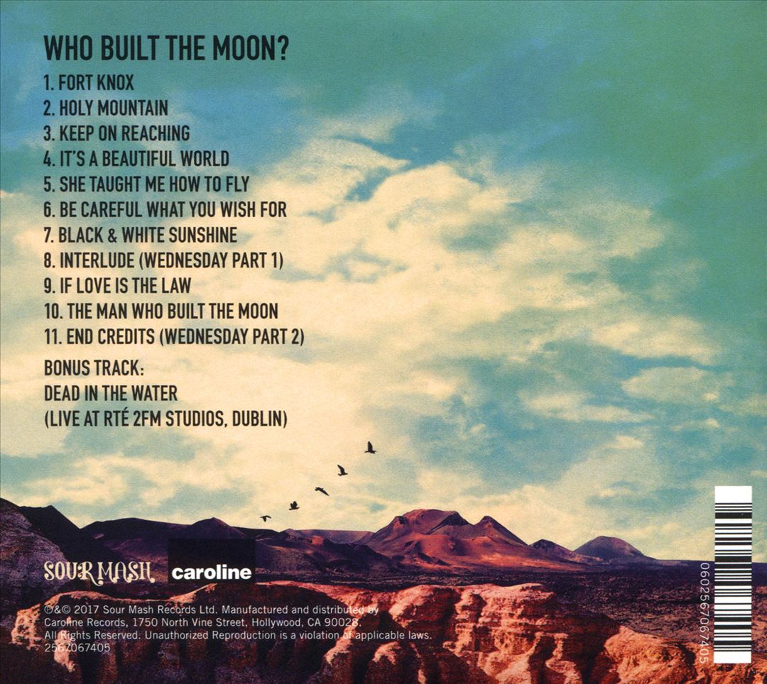 Who Built the Moon? cover art