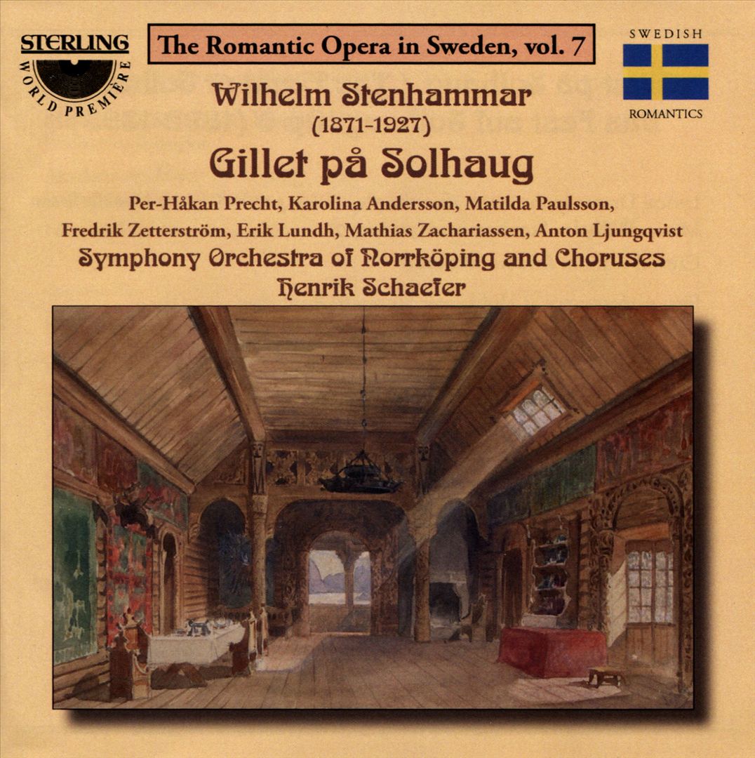 Wilhelm Stenhammar: Gillet på Solhaug cover art