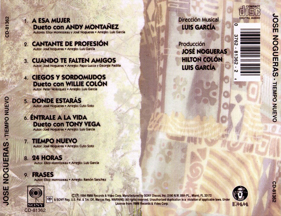 Tiempo Nuevo cover art