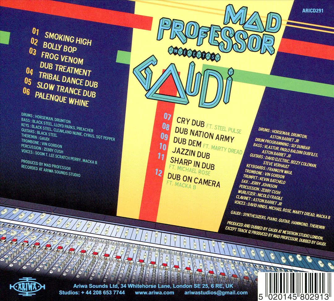 Mad Professor Meets Gaudi cover art
