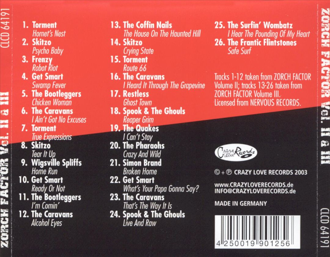 Zorch Factor, Vols. 2 & 3 cover art