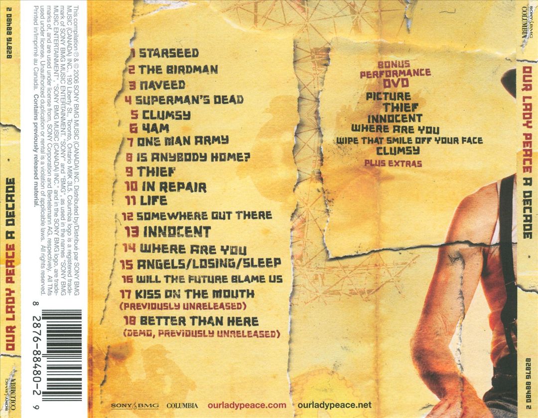Decade [CD/DVD] cover art