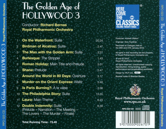 Golden Age of Hollywood, Vol. 3 cover art