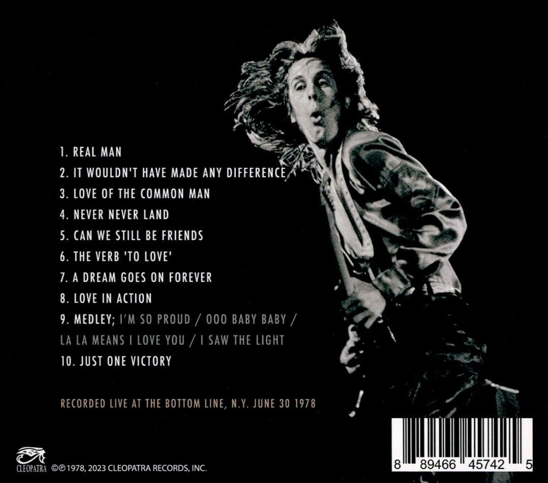 Live in NYC 1978 cover art