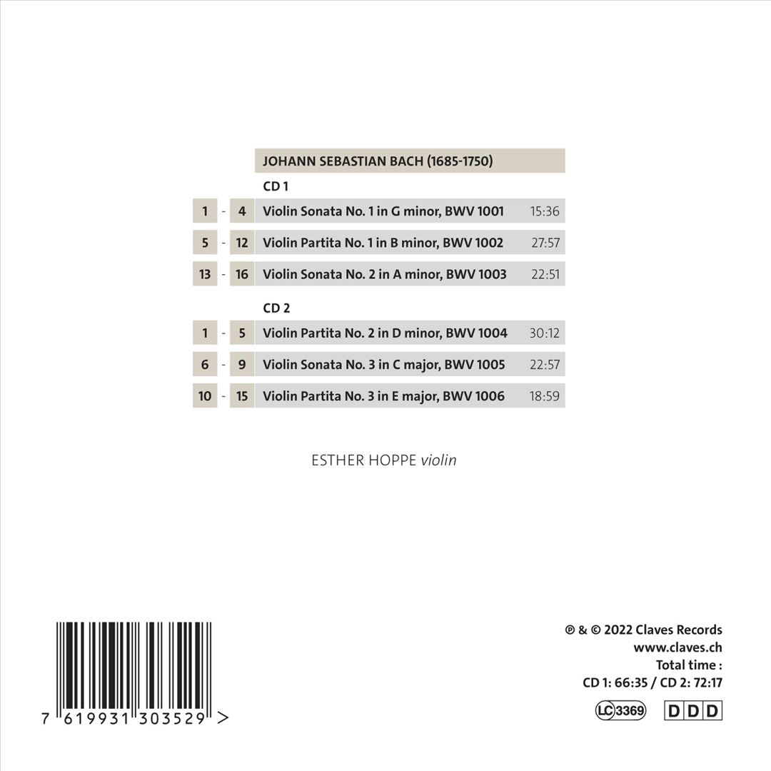 J.S. Bach: Sonatas & Partitas cover art