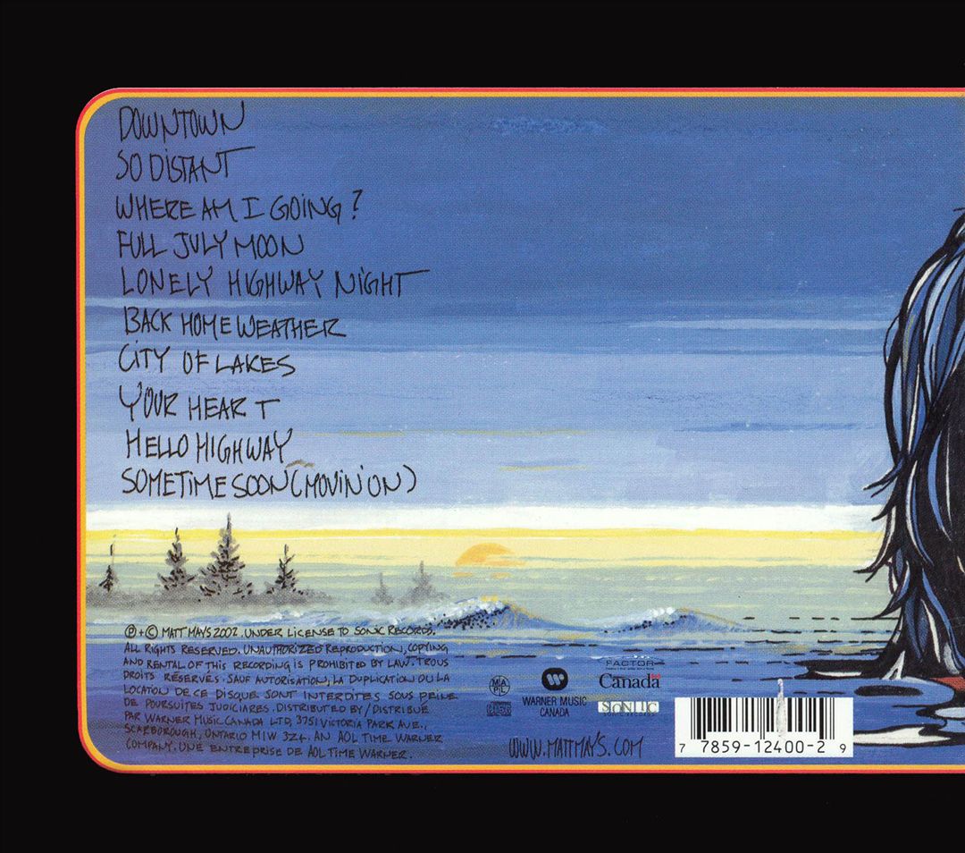 Matt Mays cover art