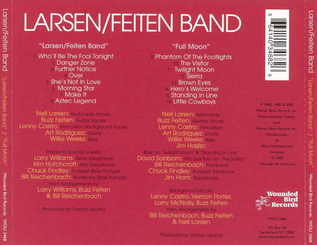Larsen-Feiten Band/Full Moon cover art