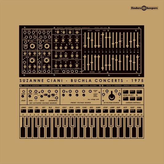 Buchla Concerts 1975 cover art