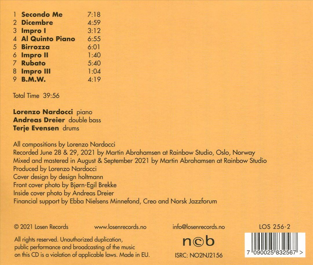 Secondo Me cover art
