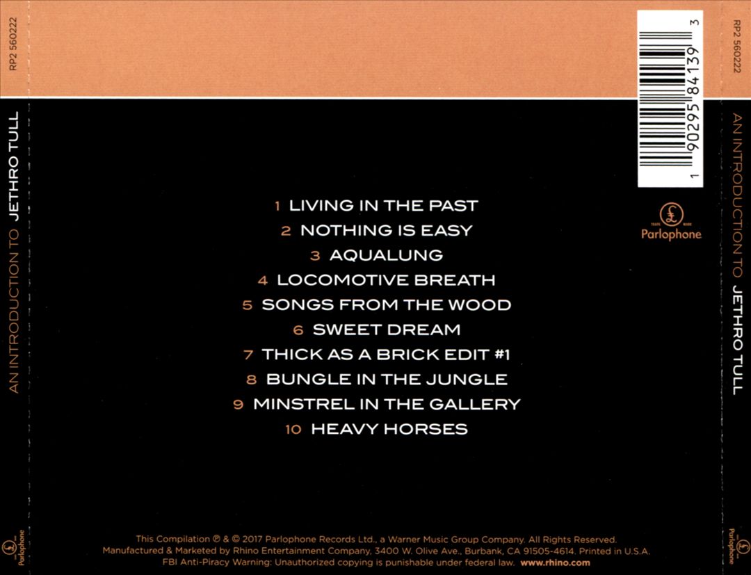 Introduction To cover art