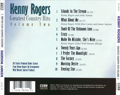 Greatest Country Hits, Vol. 2 [Original Version] cover art