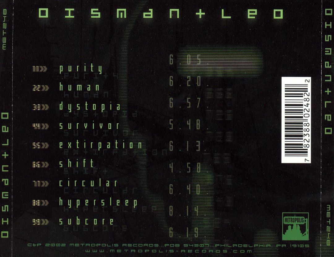 Dismantled cover art