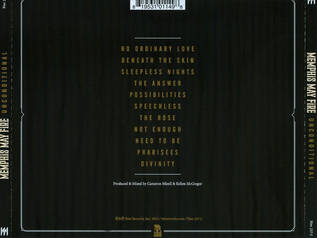 Unconditional cover art