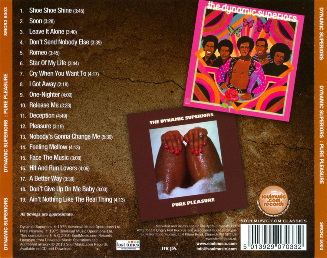 Dynamic Superiors/Pure Pleasure cover art