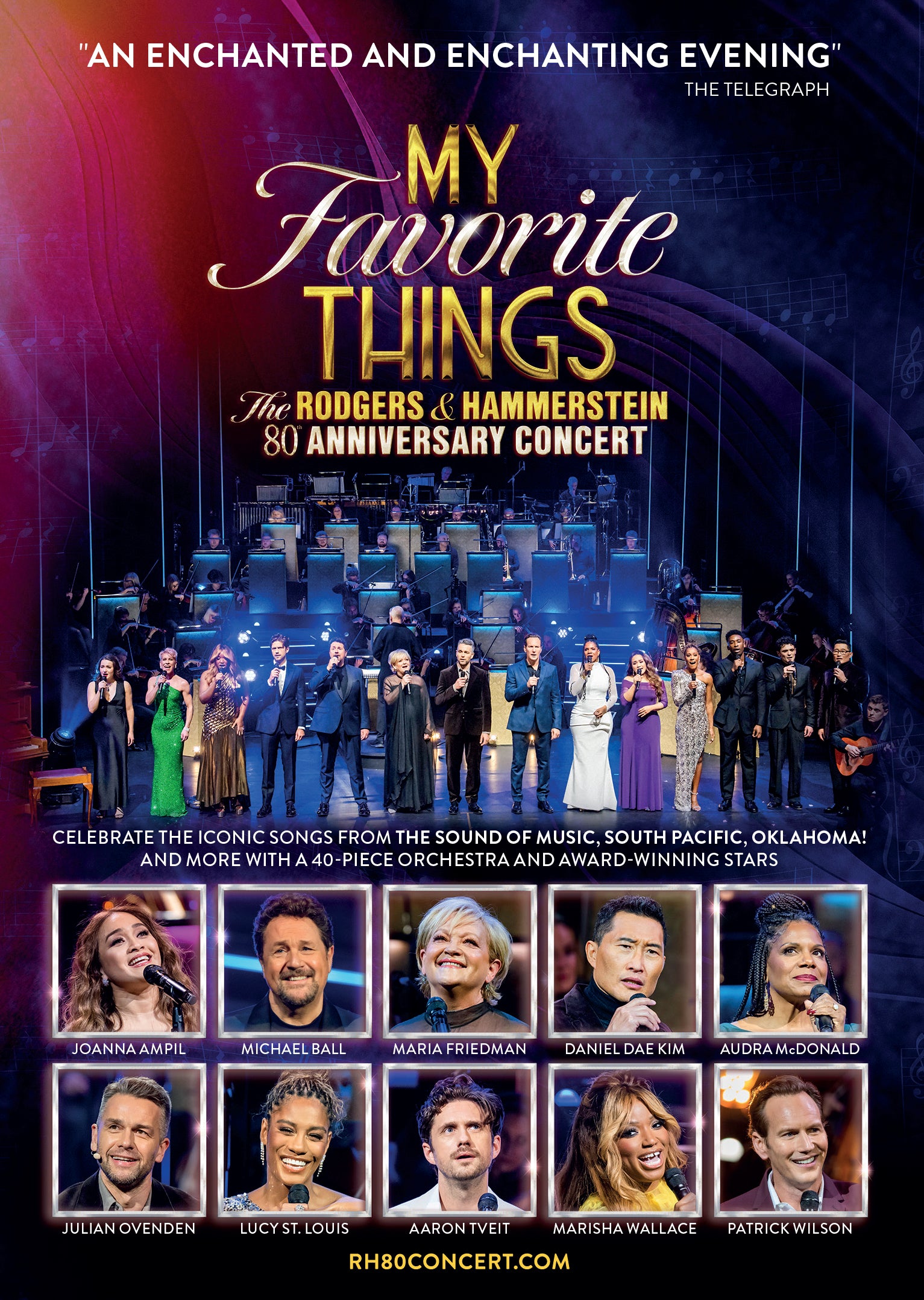 My Favorite Things: The Rodgers & Hammerstein 80th Anniversary Concert cover art