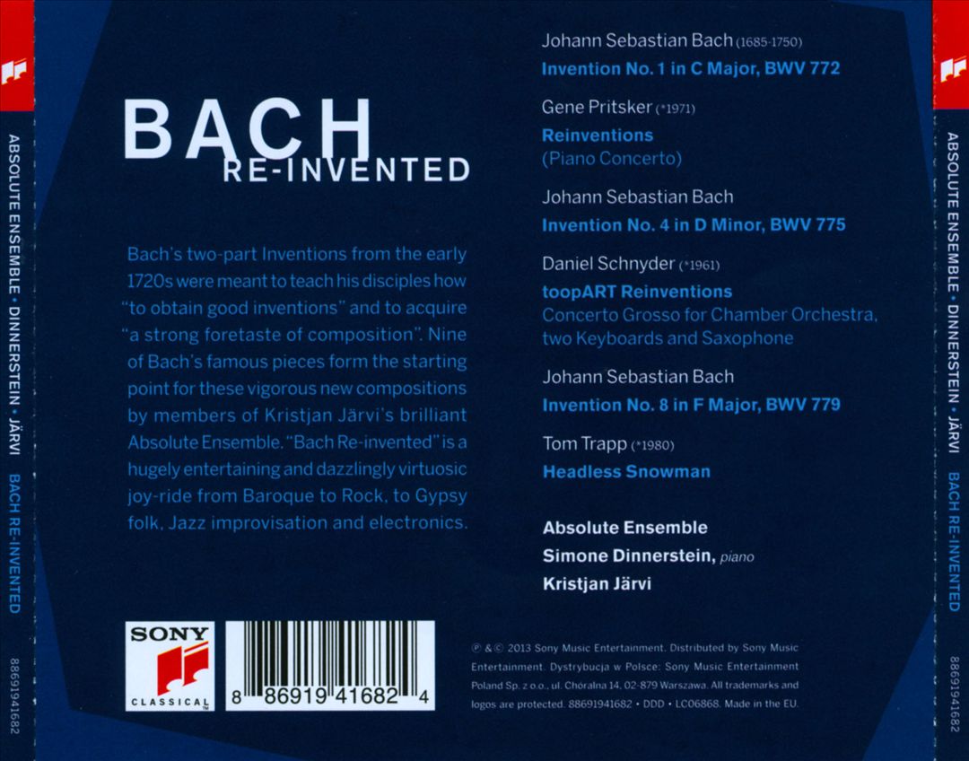 Bach Re-Invented cover art
