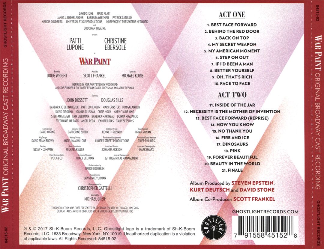 War Paint [Original Broadway Cast Recording] cover art