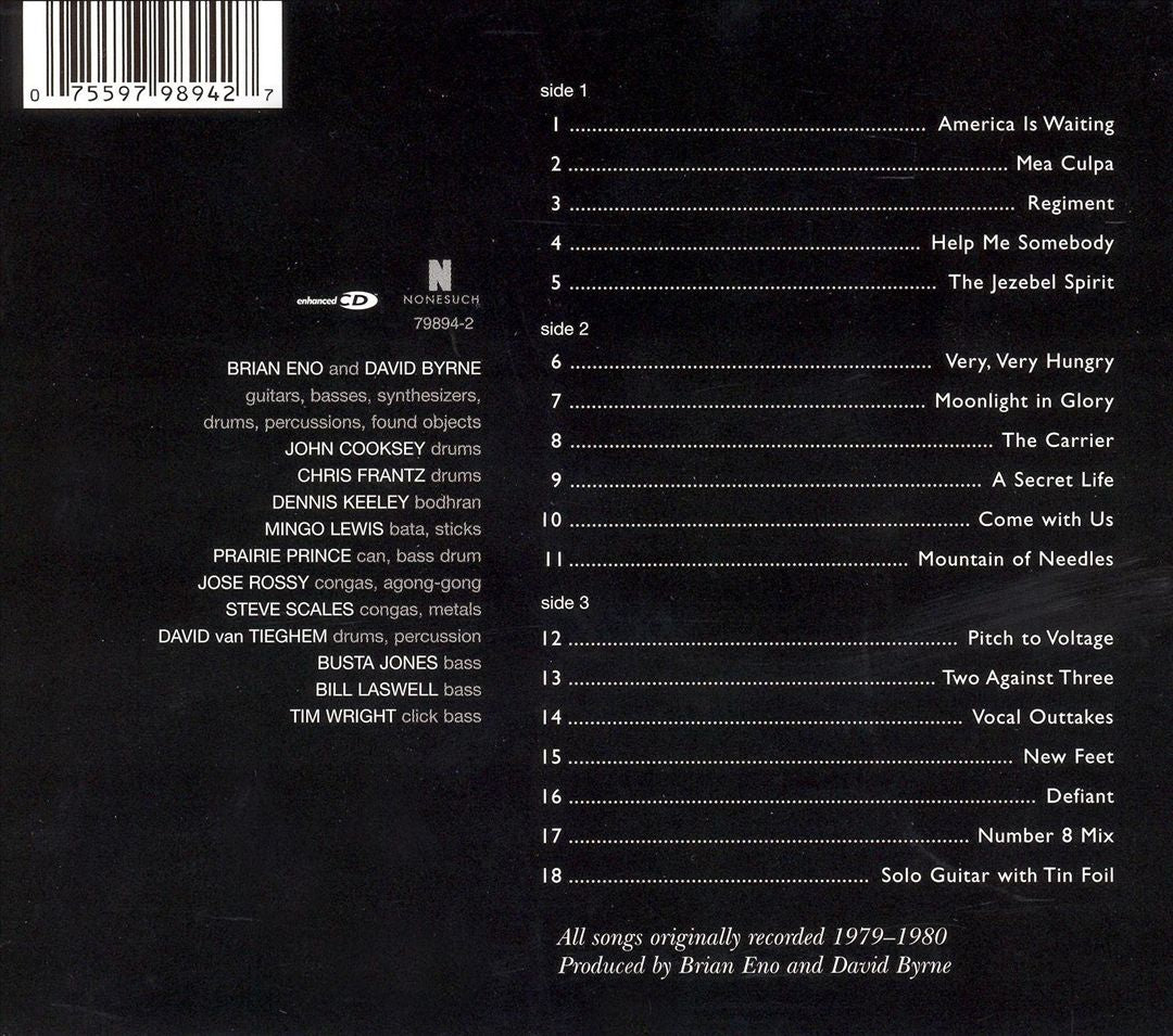 My Life in the Bush of Ghosts [Bonus Tracks] cover art