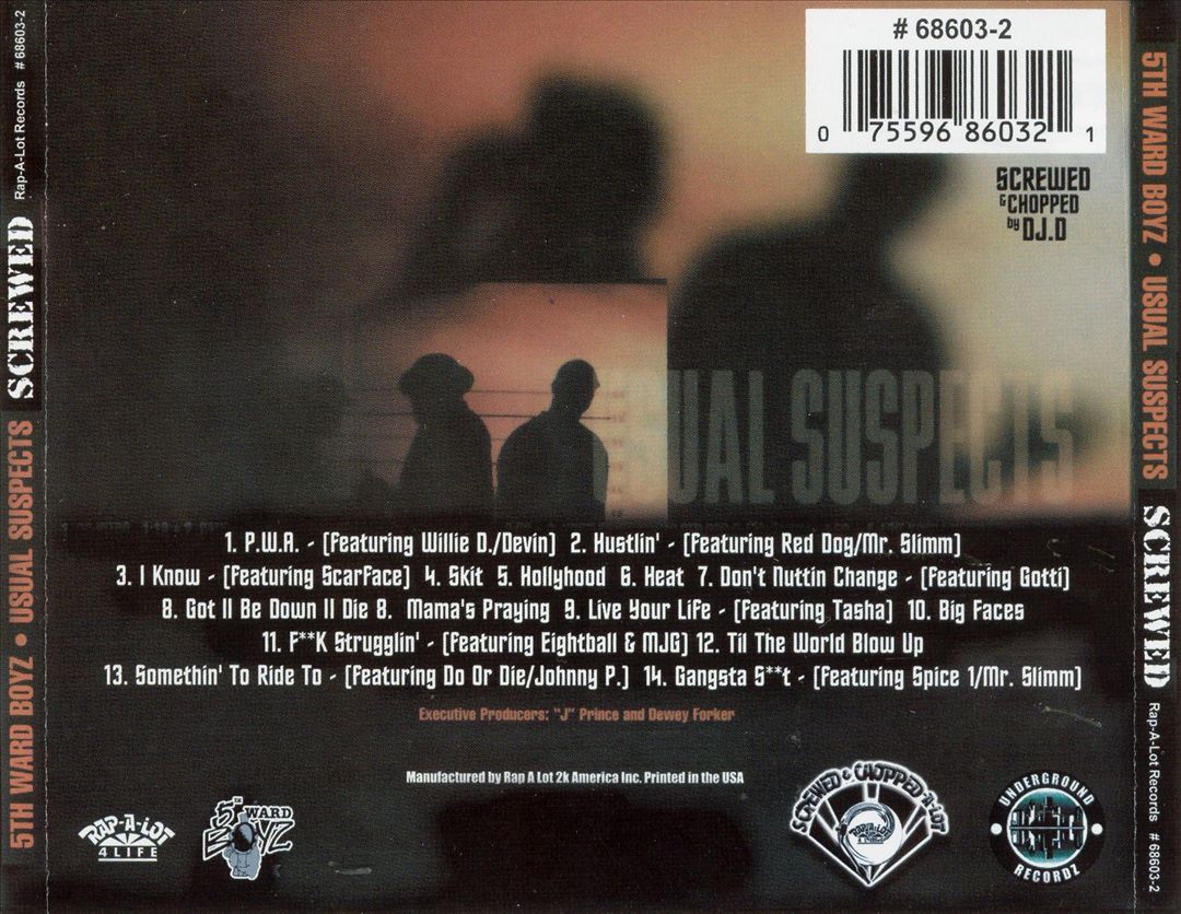 Usual Suspects [Chopped & Screwed] cover art