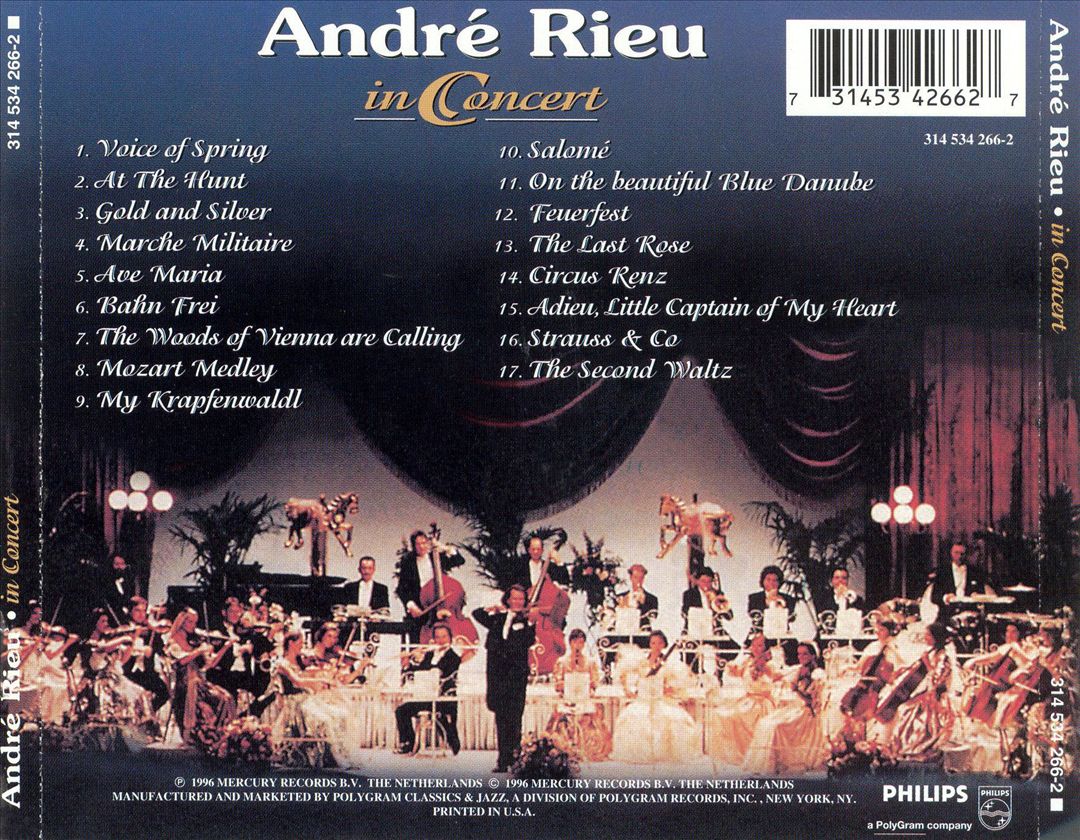 André Rieu in Concert cover art