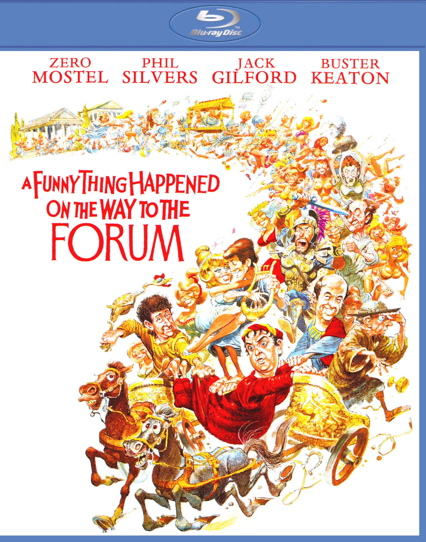 Funny Thing Happened on the Way to the Forum [Blu-ray] cover art
