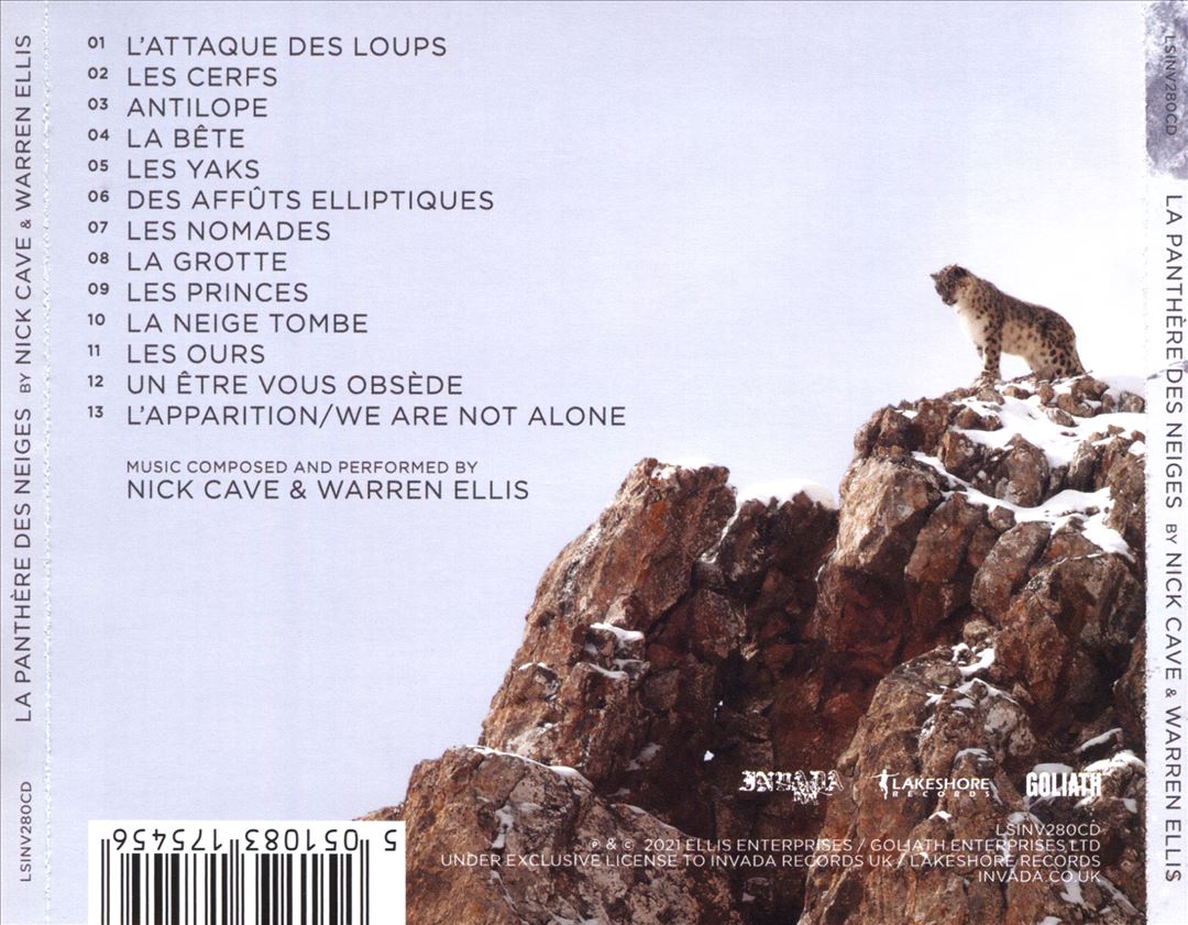 Panthère des Neiges [Original Soundtrack] cover art
