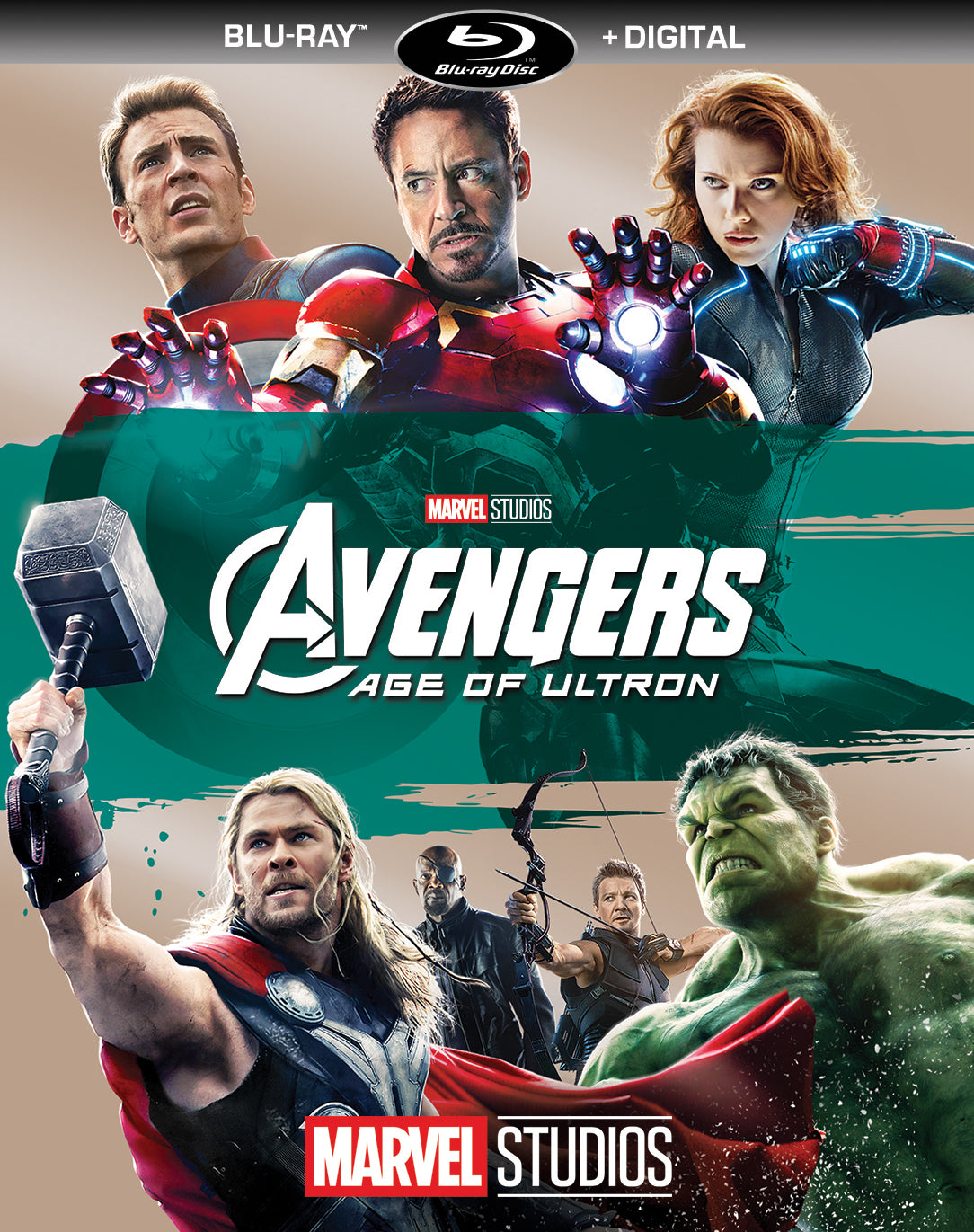 Avengers: Age of Ultron [Includes Digital Copy] [Blu-ray] cover art