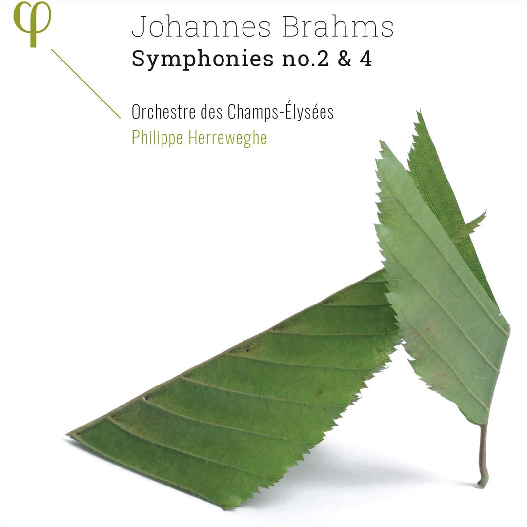 Johannes Brahms: Symphonies no. 2 & 4 cover art