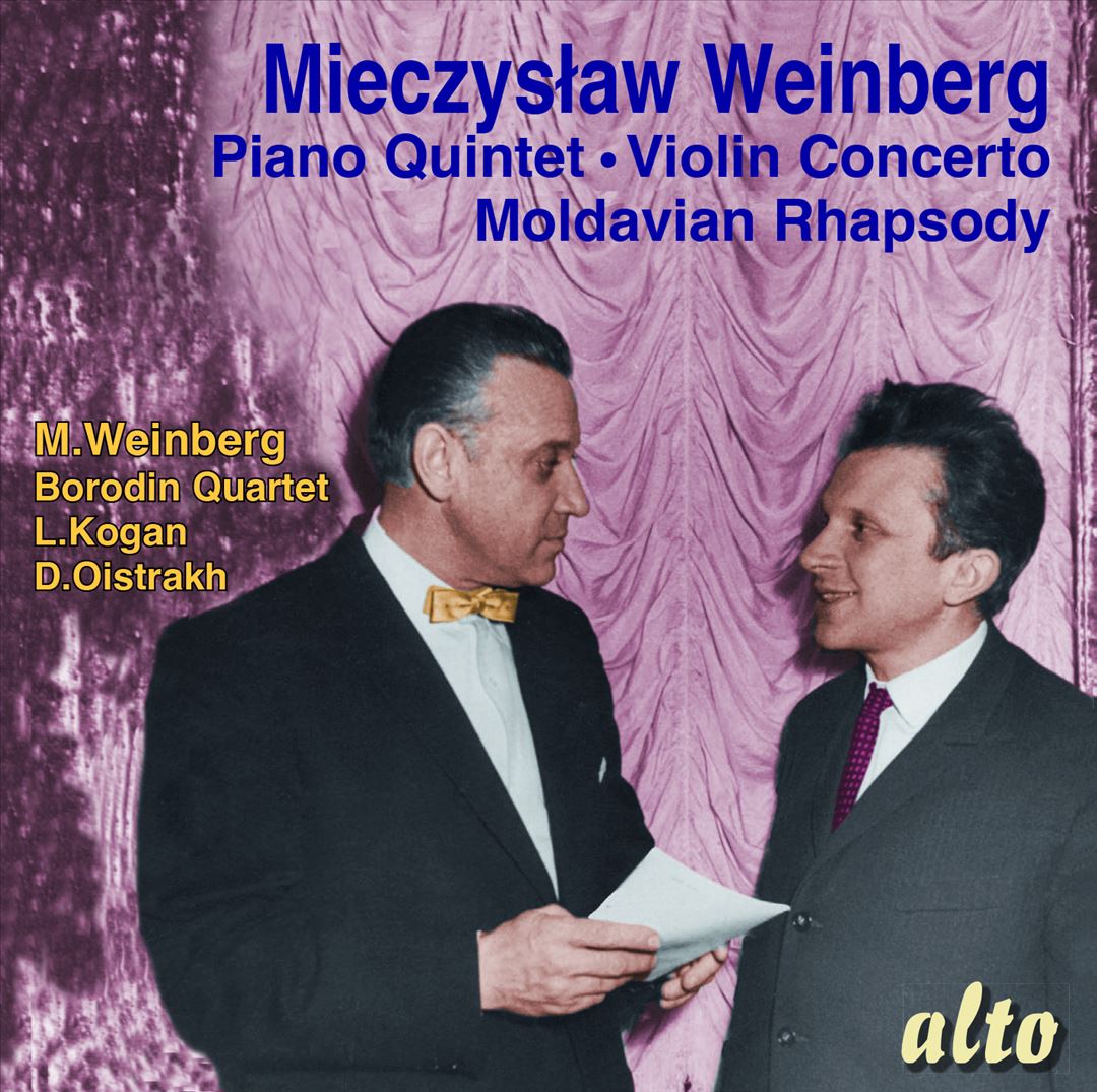 Mieczyslaw Weinberg: Piano Quintet; Violin Concerto; Moldavian Rhapsody cover art