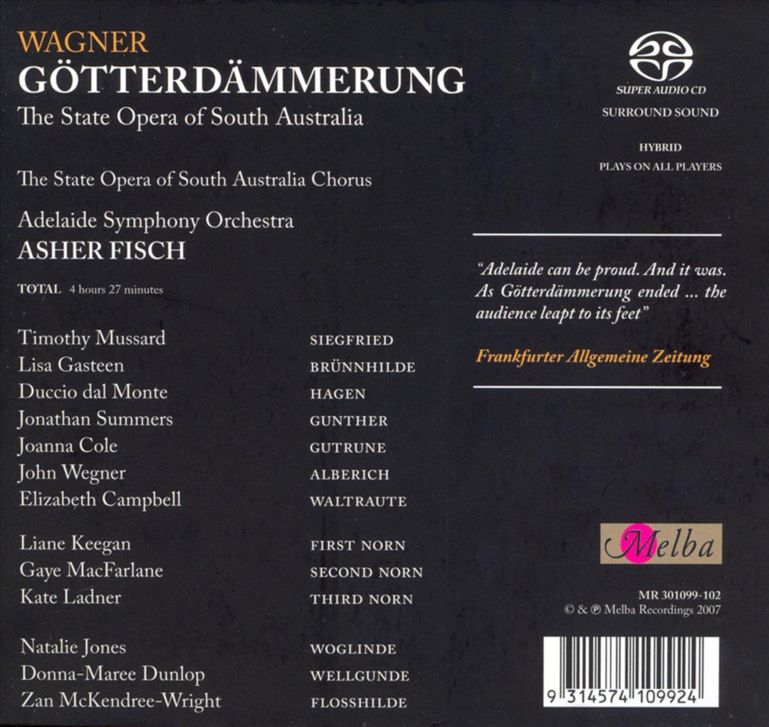 Wagner: Götterdämmerung  cover art