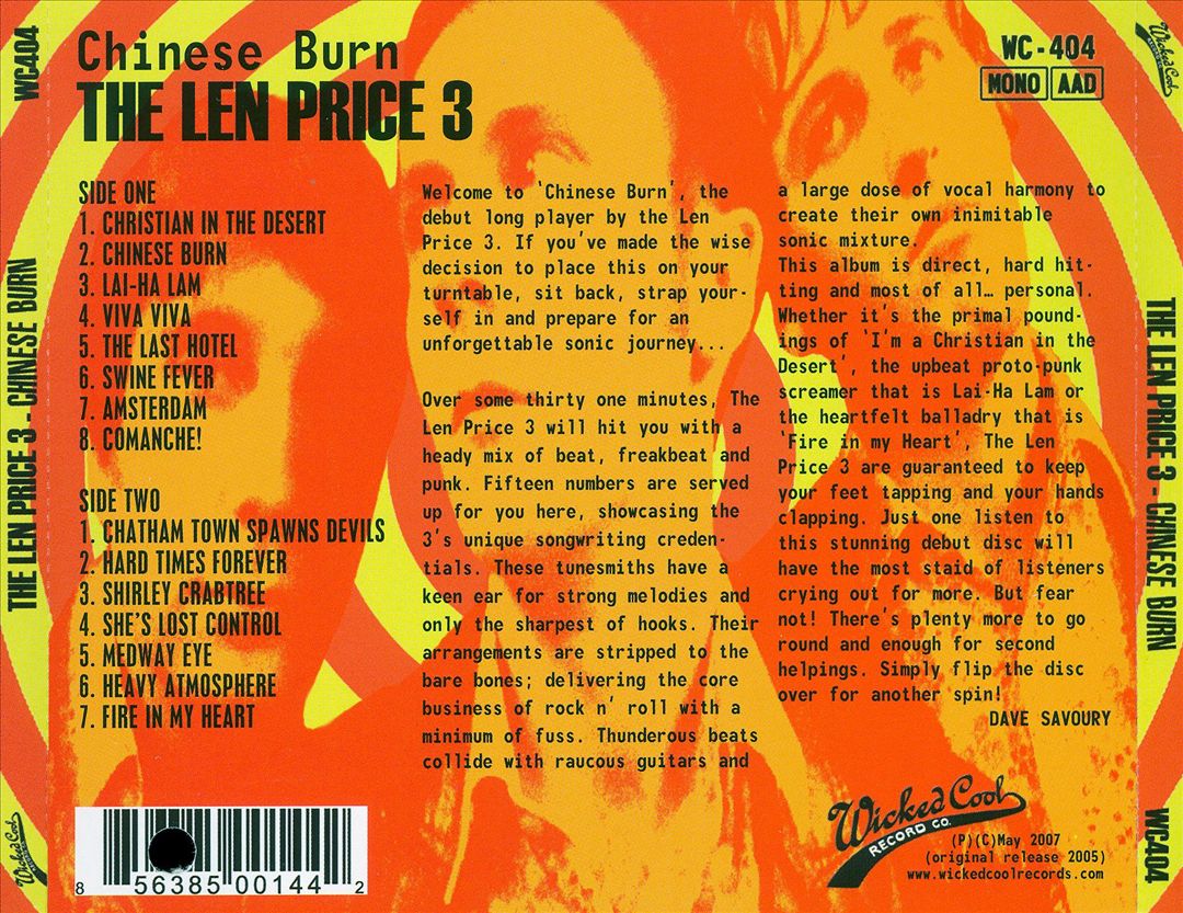 Chinese Burn cover art