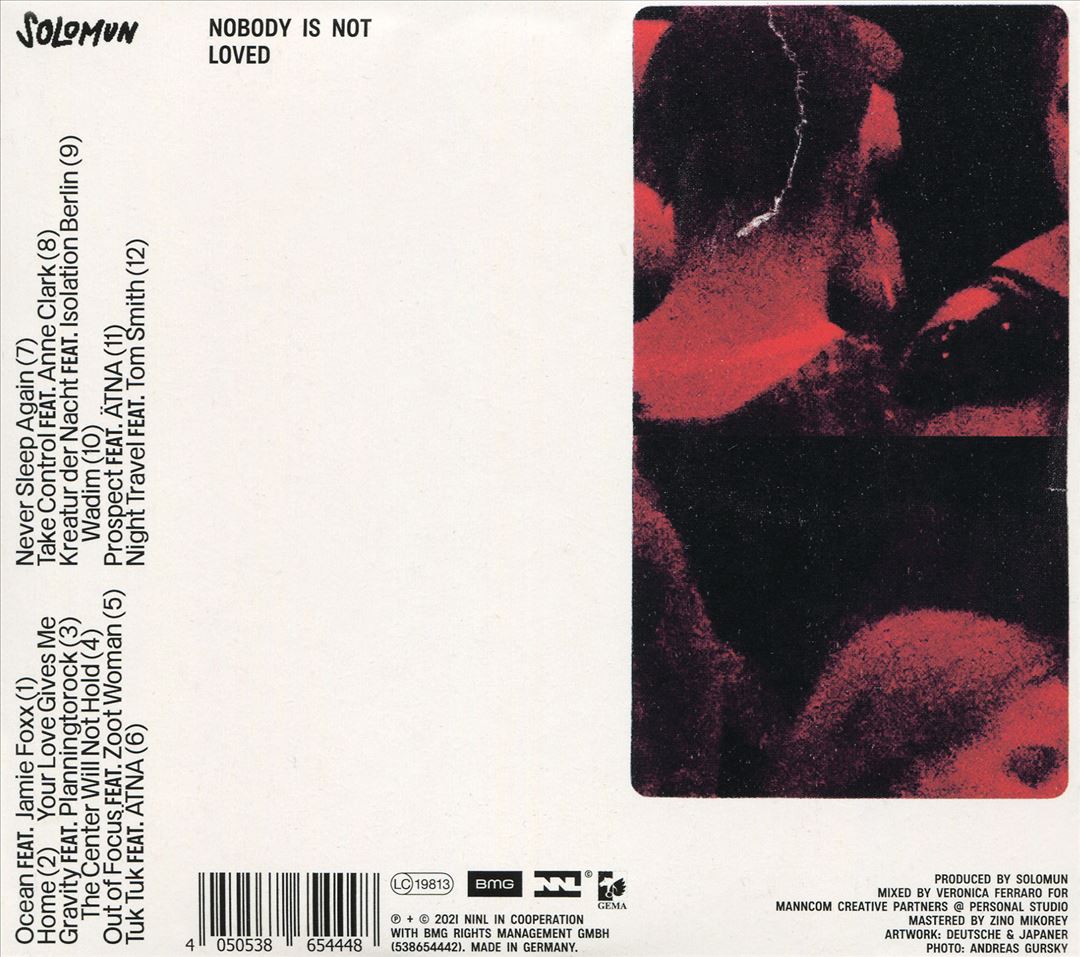 Nobody Is Not Loved cover art