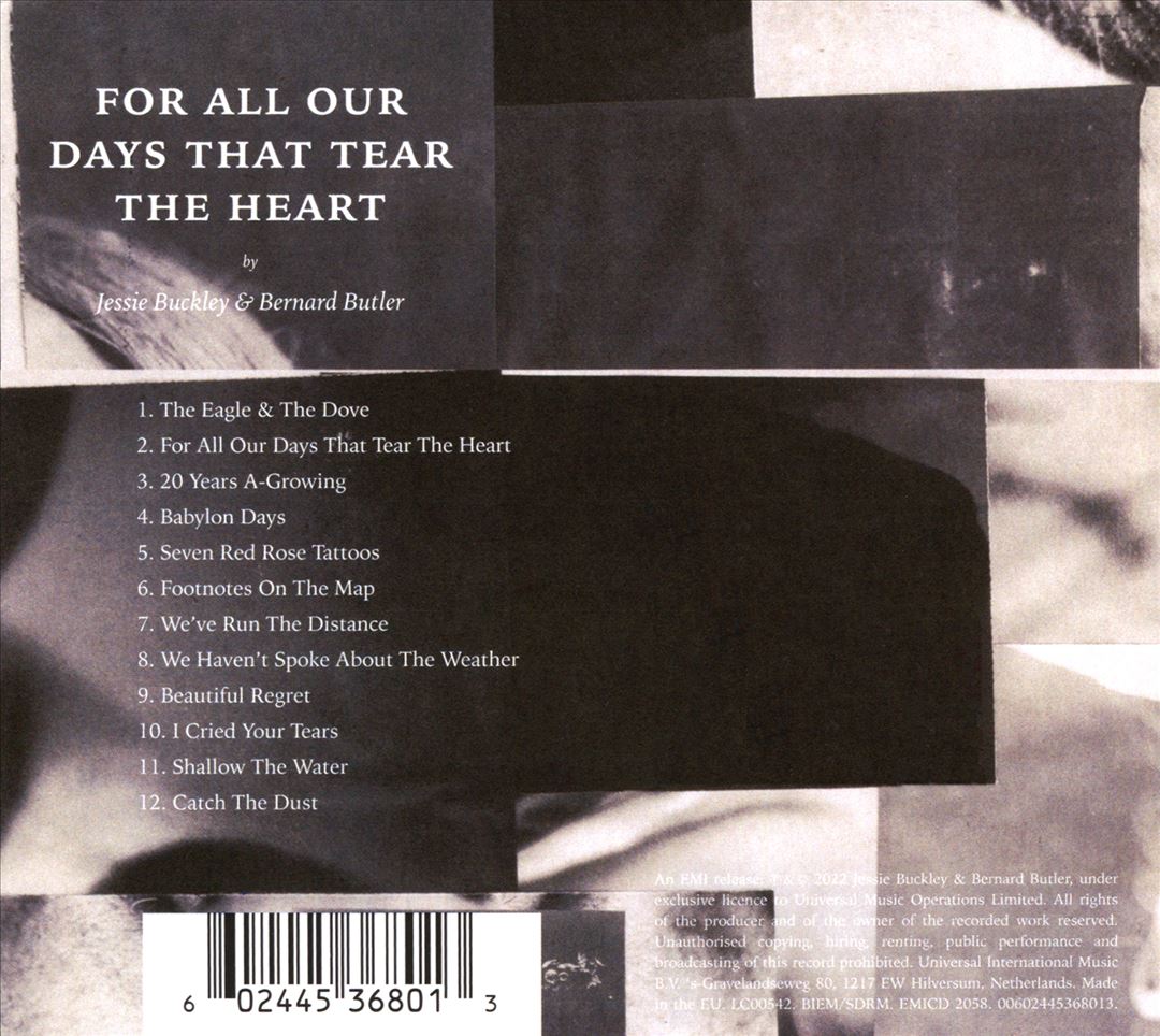 For All Our Days That Tear the Heart cover art