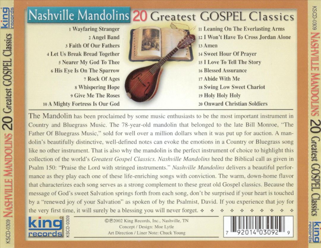 20 Greatest Gospel Classics cover art