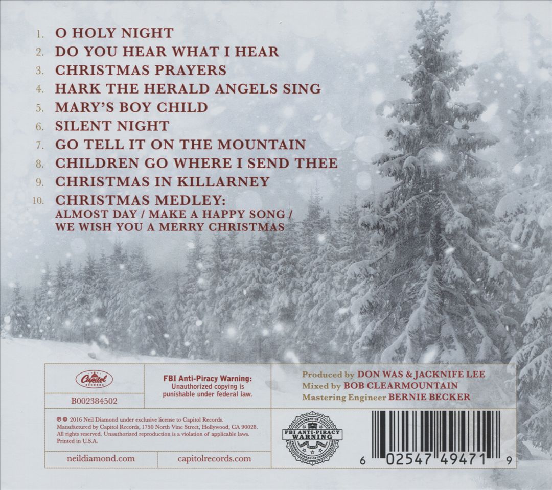 Acoustic Christmas cover art
